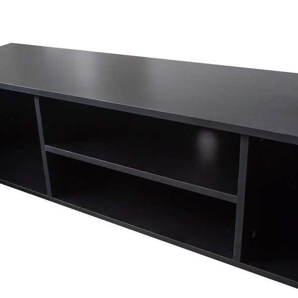 63 inch TV Stand Media Center TV Cabinet with 2 Large-Capacity Side Door Entertainment Center