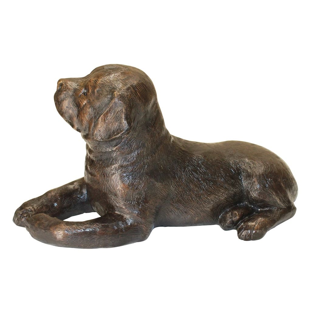 Labrador Puppy Dog Cast Bronze Garden Statue by Design Toscano