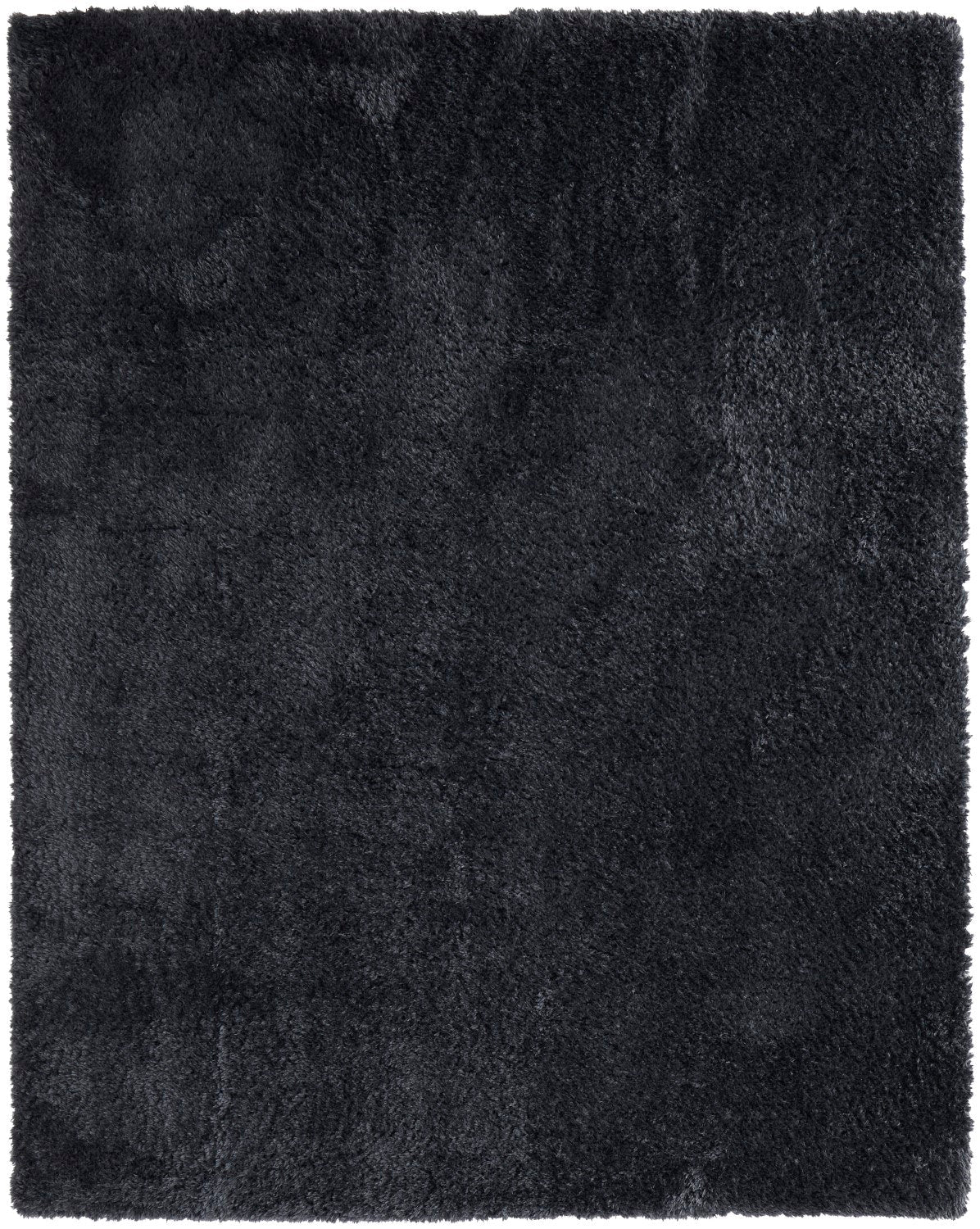 Loman Solid Color Black / Charcoal Rug