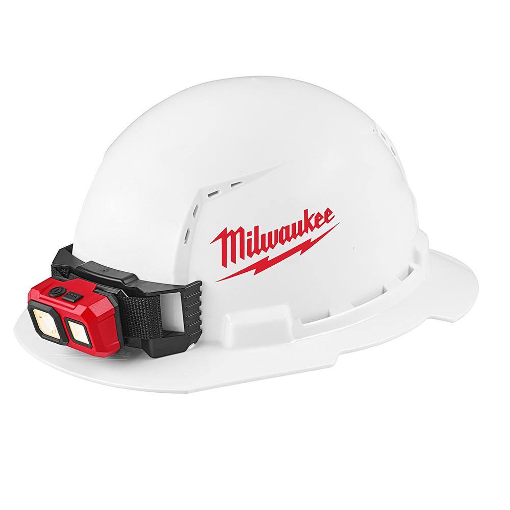 MW 450 Lumens LED SpotFlood Headlamp with Hardhat 2104HH