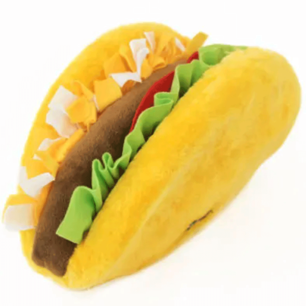 Zippy Paws NomNomz Jumbo Taco Dog Toy