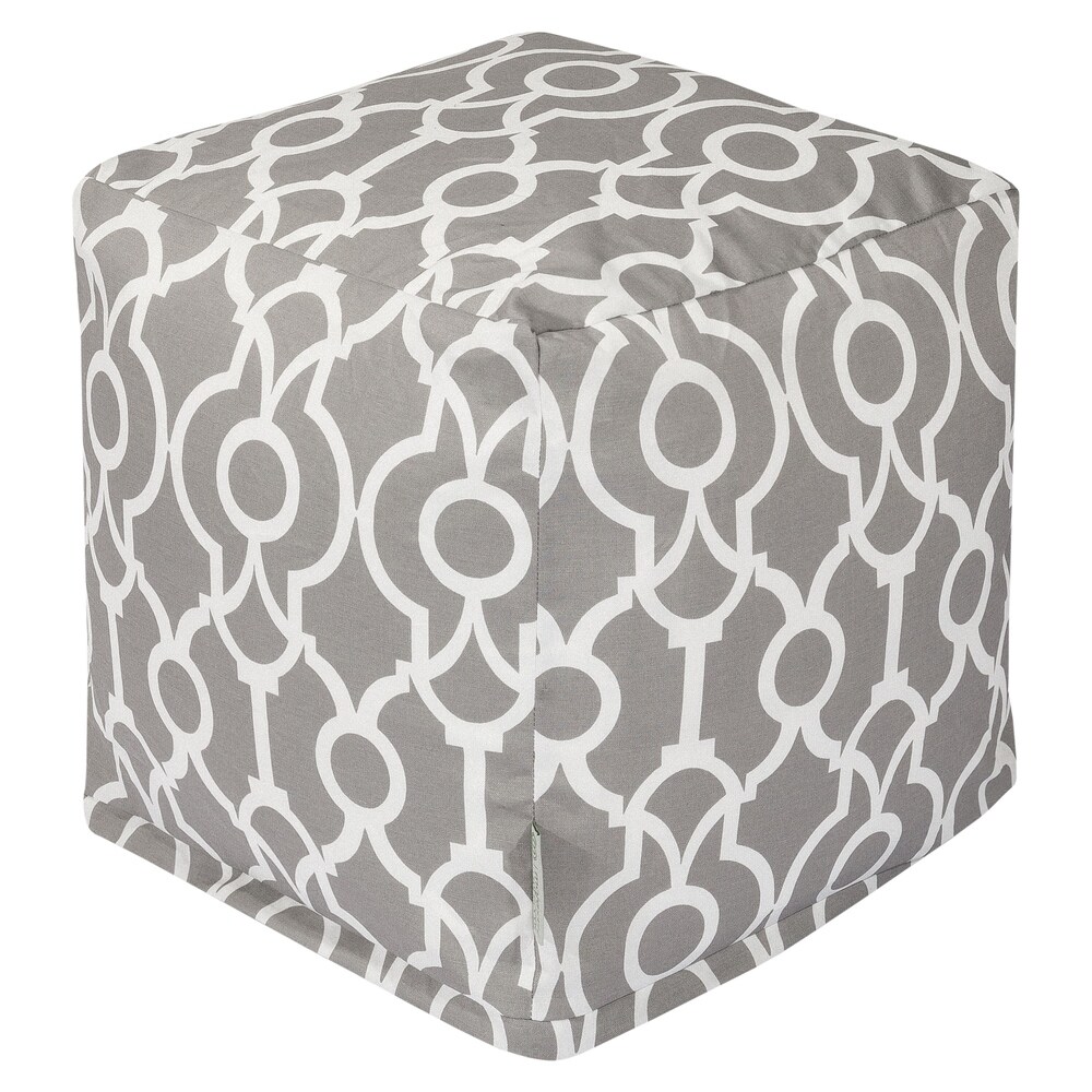 Majestic Home Goods Athens Indoor / Outdoor Ottoman Pouf Cube