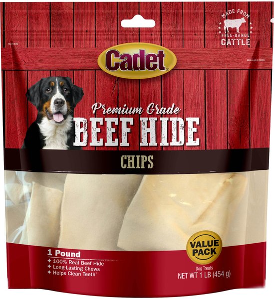 Cadet Premium Grade Rawhide Chips Dog Treats