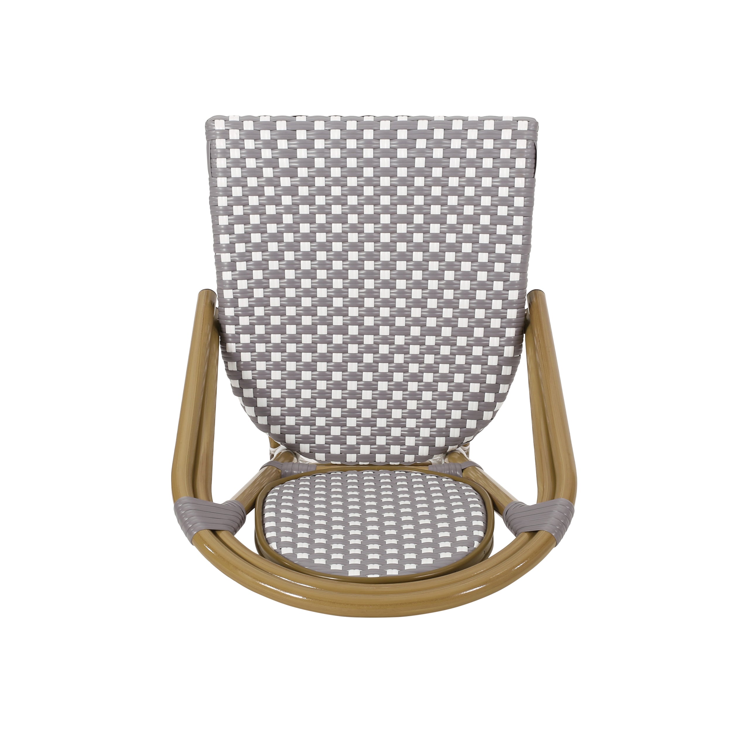 Kazaria Outdoor French Bistro Chairs (Set of 4)