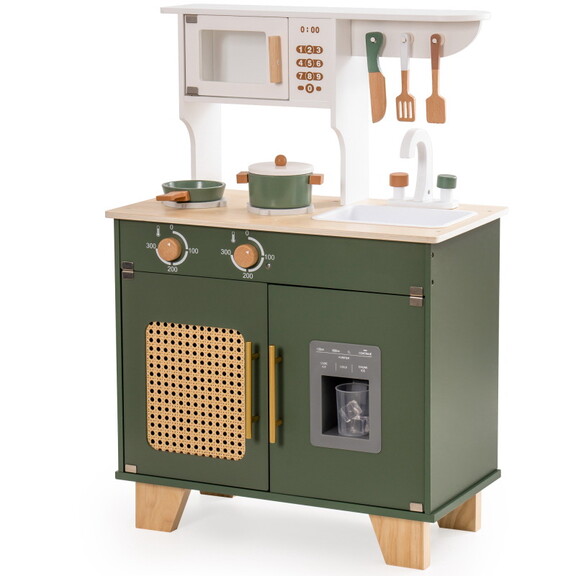 Bohemian style Vintage Green Kitchen Playset  Wond...