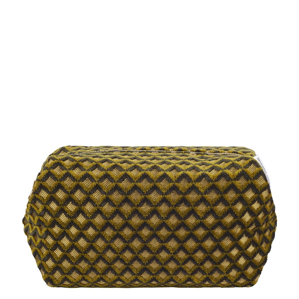 Portland Ochre Medium Toiletry Bag by Designers Guild