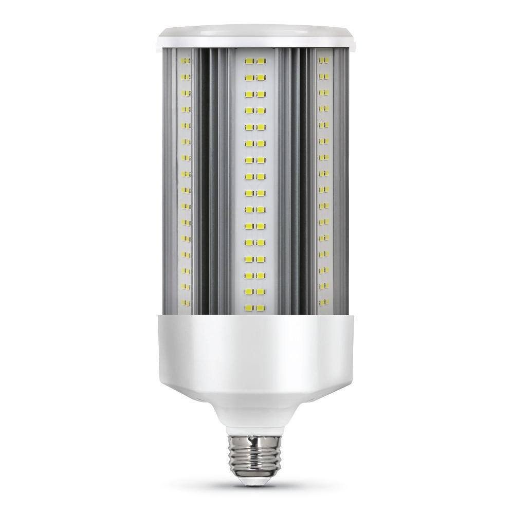 Feit Electric 500-Watt Equivalent Corn Cob E26 with E39 Mogul Adapter High Lumen HID Utility LED Light Bulb Daylight (5000K) (1-Bulb) C100005KLEDG3HDRP