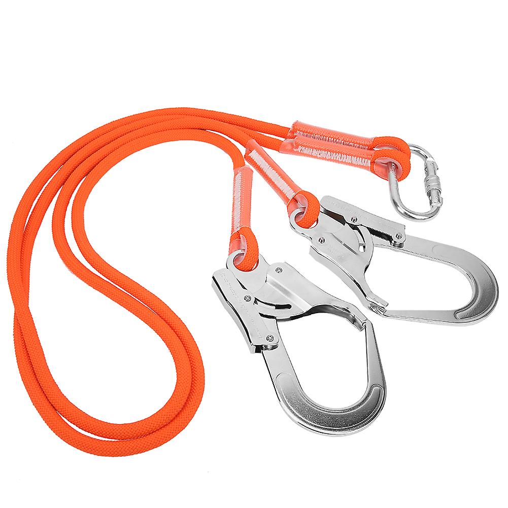 1.6m Aerial Work Safety Belt Rope Outdoor Construction Insurance Protective Lanyard