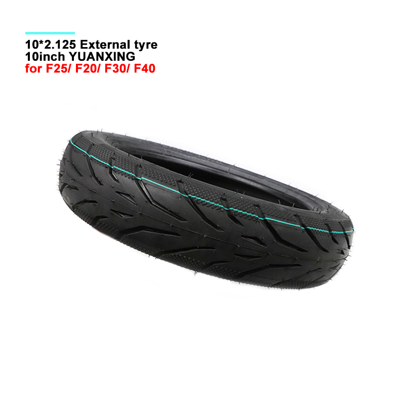 New Image EU Warehouse Scooter Parts 10 x 2.125 Outer Tire And Inner Tube For Ninebot F25/F30/F40 Electric Scooter Accessories