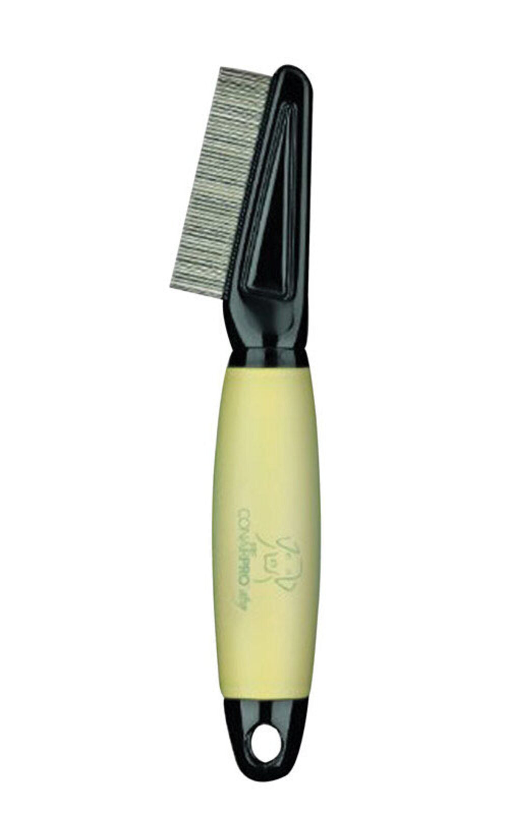 FLEA COMB DOG BL/YLW