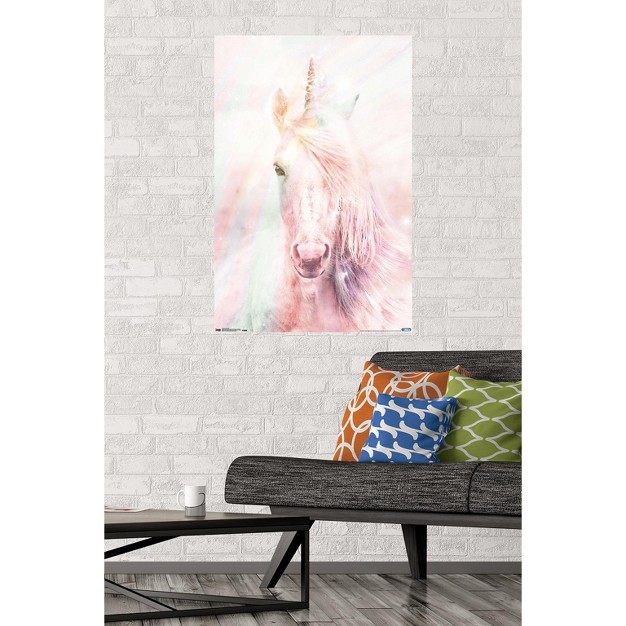 Trends International Pink Unicorn Unframed Wall Poster Prints