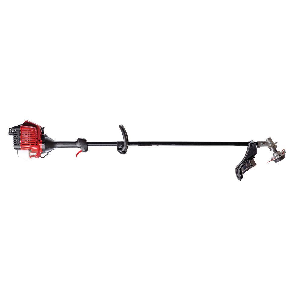 Troy-Bilt 25 cc Gas 2-Stroke Straight Shaft Trimmer with Fixed Line Trimmer Head TB25S