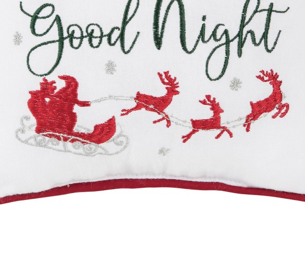 C amp f Home Merry Christmas amp Good Night Pillow