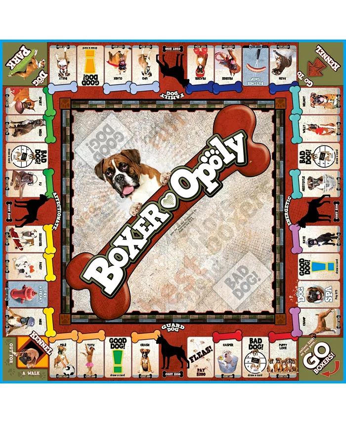 MasterPieces Puzzles Boxer-opoly