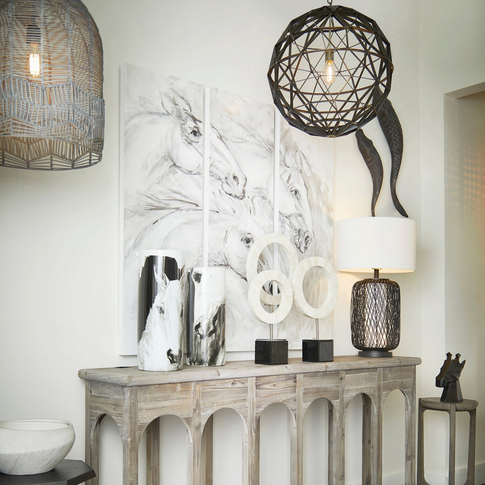 Sardinia Console Table   Farmhouse   Console Tables   by Hudson Home Decor  Houzz