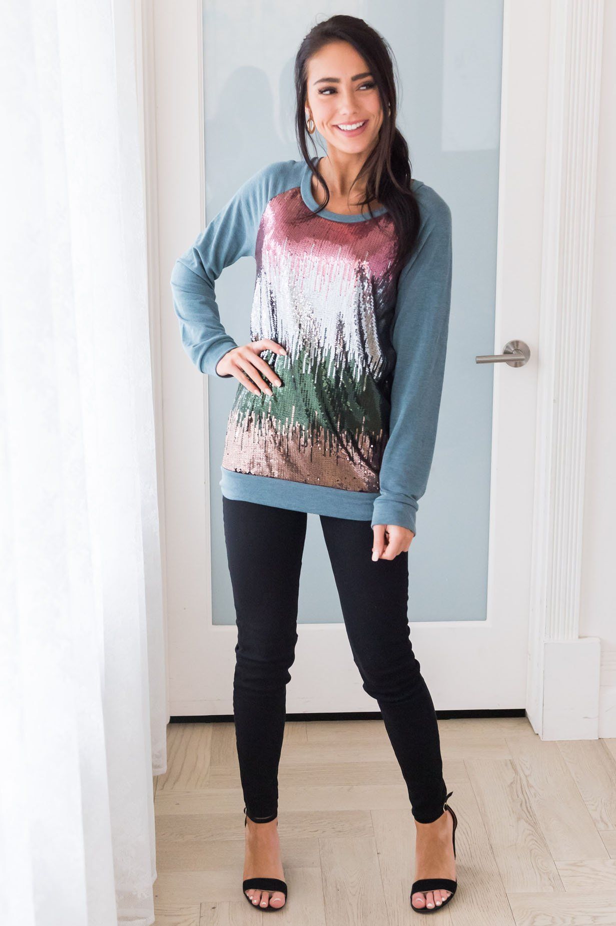 Layers of Joy Modest Sweatshirt