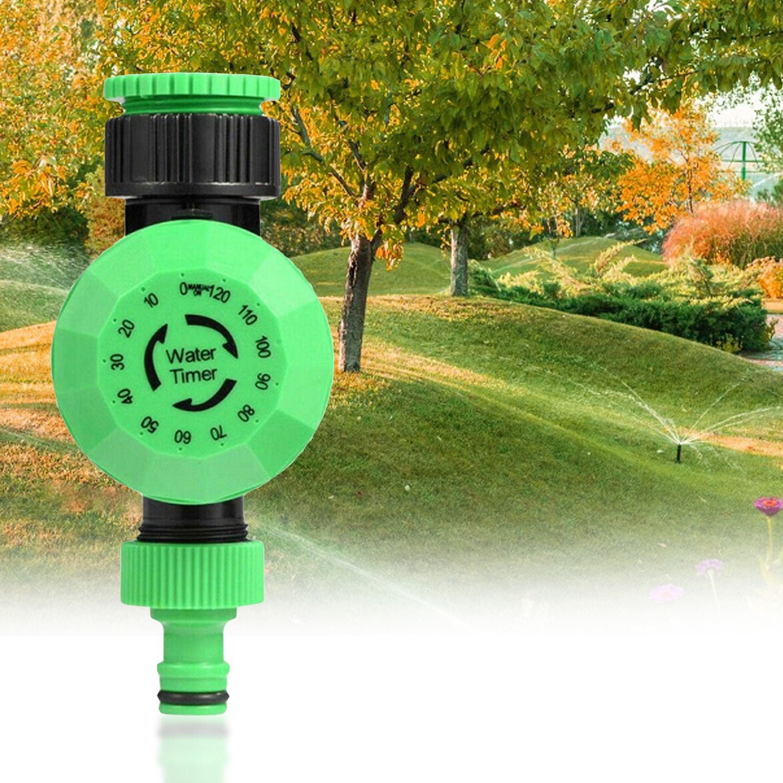 moobody 2 Hours Mechanical Watering Timer Garden Automatic Irrigation System Controller