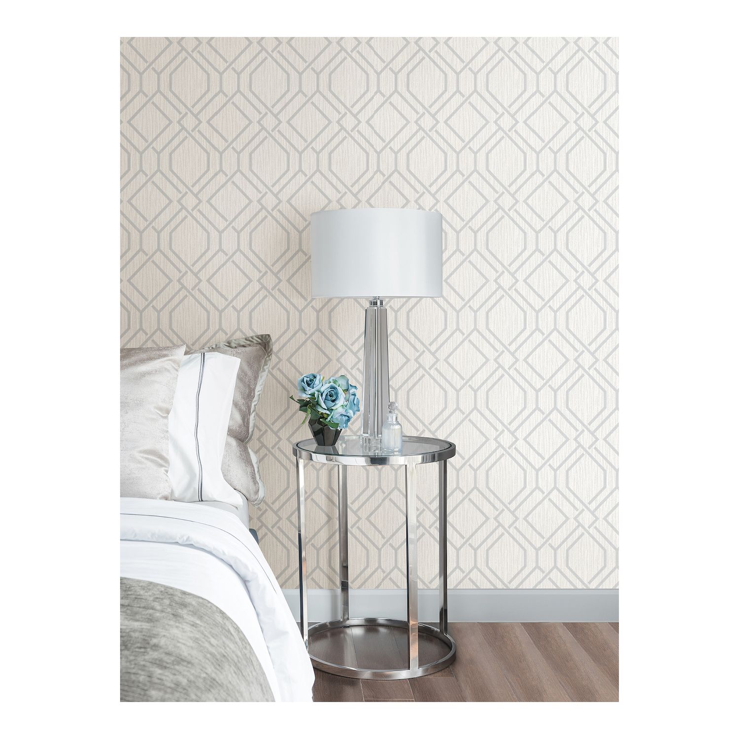 Brewster Home Fashions Trellis Wallpaper