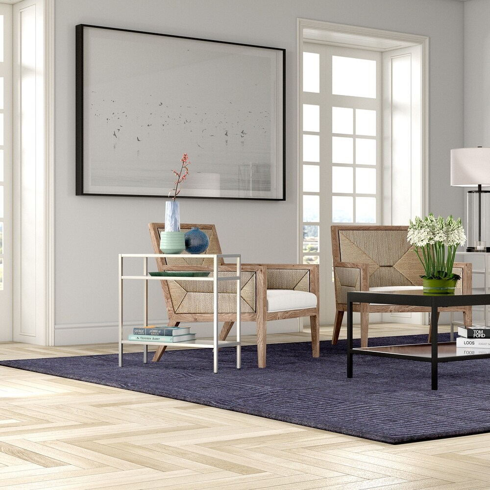 Sivil Rectangular Side Table