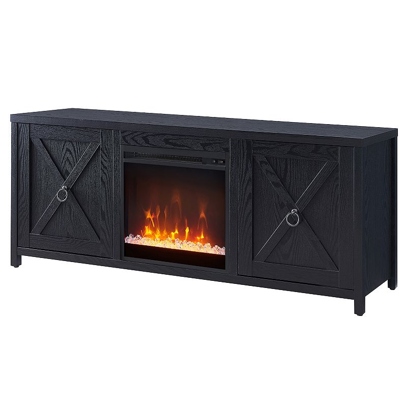 Finley and Sloane Granger Rectangular Electric Fireplace TV Stand