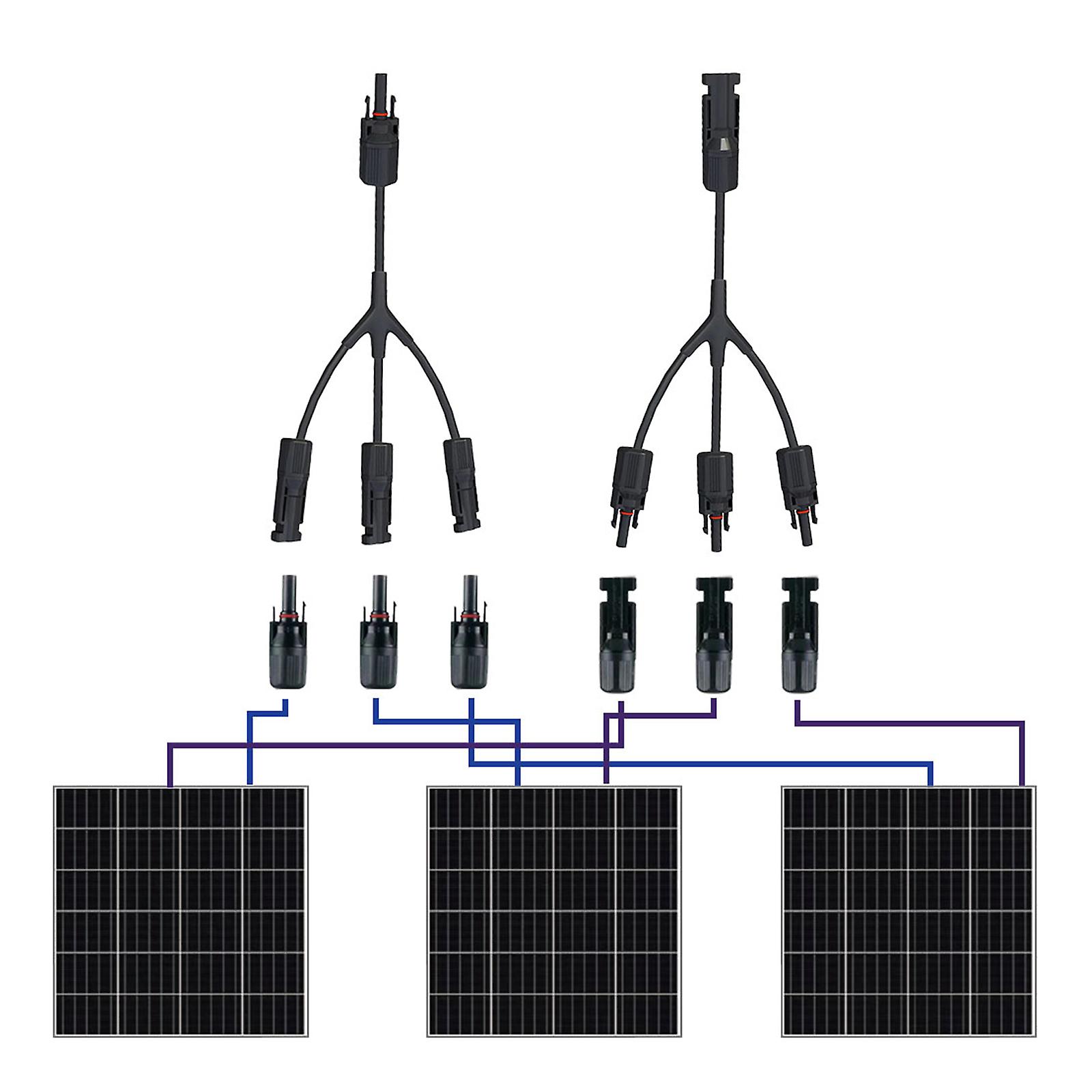 5/10/20 Pairs Connectors， 1 Pairs Spanner， 1 Pairs 1 To 3 Branch Y Type Branch Connector