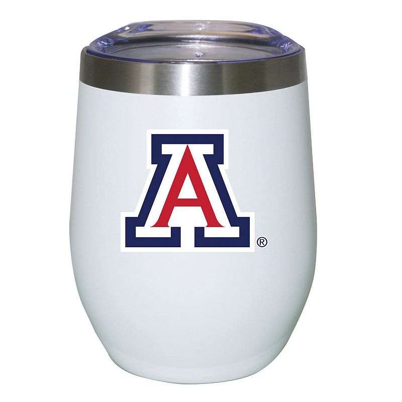 Arizona Wildcats 12oz. Logo Stemless Tumbler