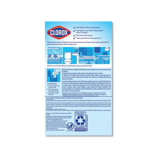 Clorox Disinfecting Wipes  CLO01656