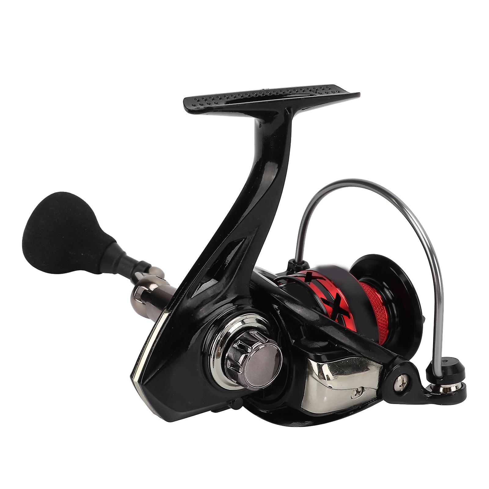 Metal Spinning Fishing Reel Cnc With Eva Grip Metal Rocker Arm Long Throw Fishing Line Wheelfs2000