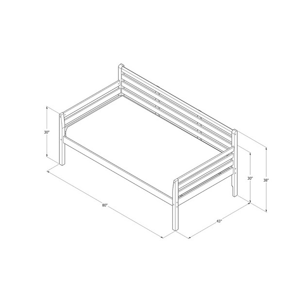 Yorkville Daybed Frame Only Dual Comfort