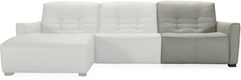 Hooker Furniture Living Room Reaux Grandier 6-Piece LAF Chaise Sectional With 2 Recliners