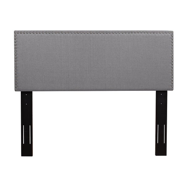 Modern Fabric Upholstered Panel Headboard - - 36288423