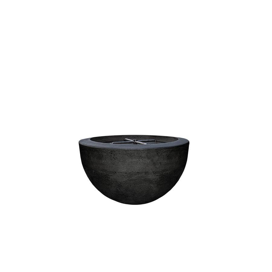 Lakeview Valley Bay 3 30-Inch Natural Gas Round Fire Bowl