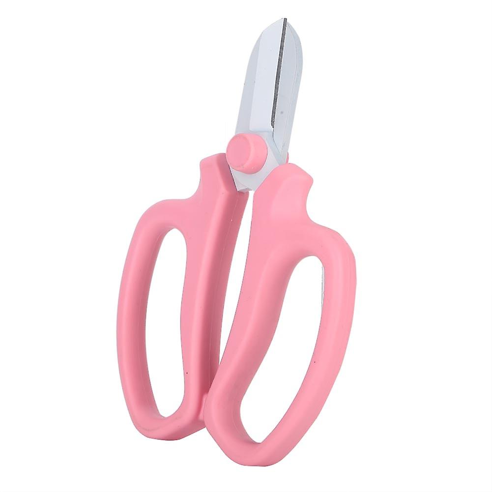 High Carbon Steel Garden Pruning Shears Thick Branches Scissors Bonsai Tools (light Pink)