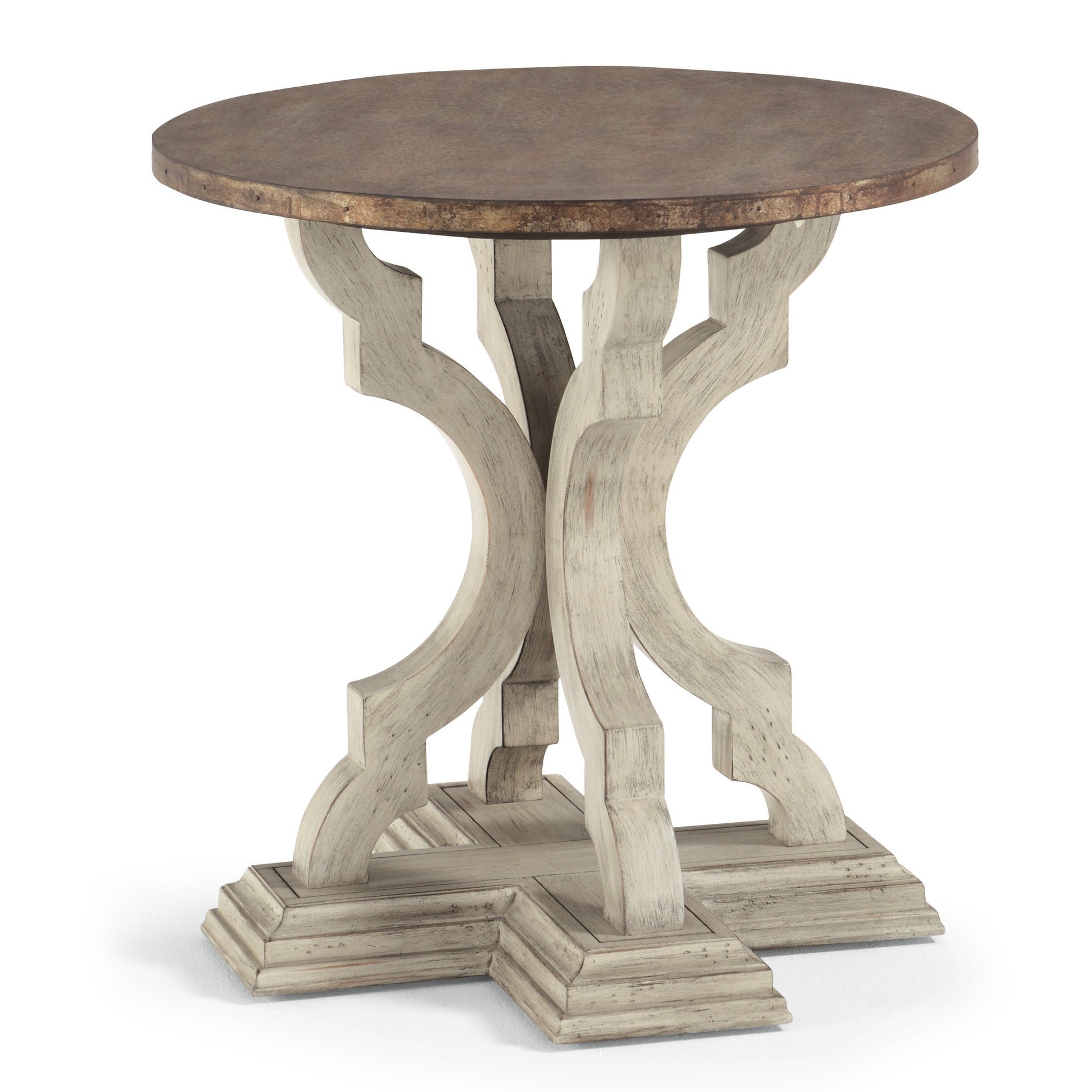 Homestyles Estate Brown Wood Lamp Table - 23