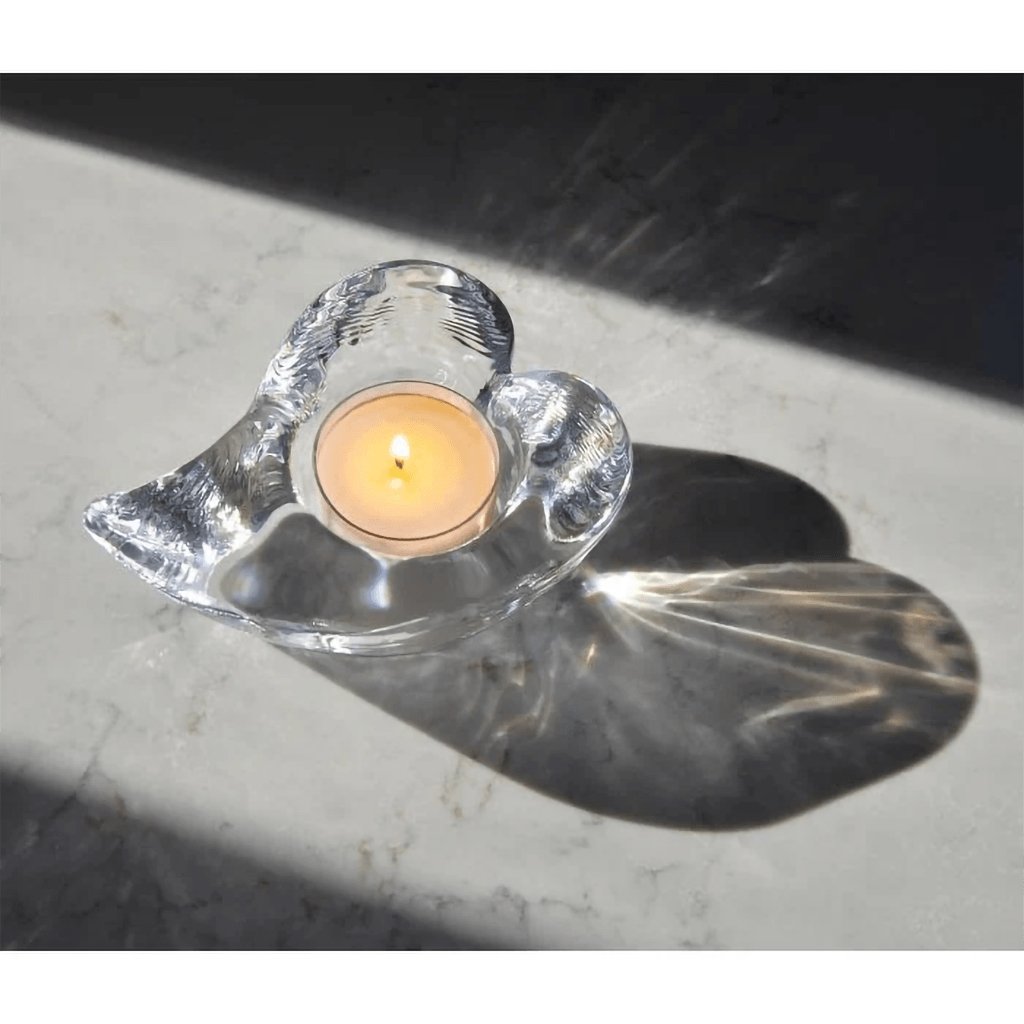 Simon Pearce  Twist Heart Tealight