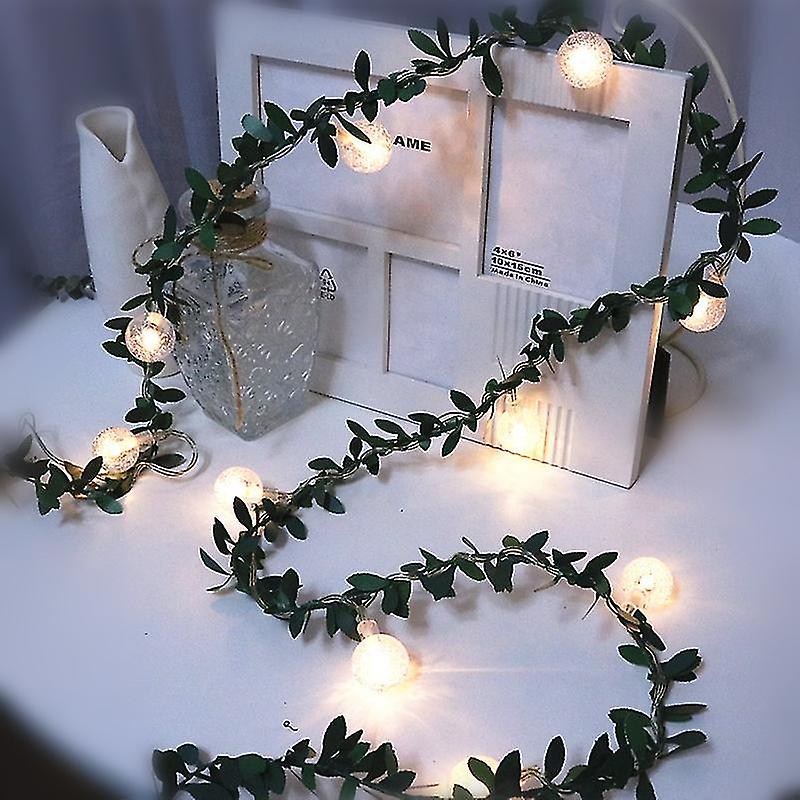 Miman Ivy Decor String Lights Usb Charging