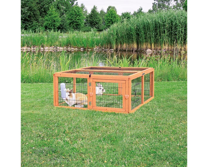 Trixie Pet Outdoor Run with Mesh Cover for Trixies Rabbit Hutches - Medium - 62281