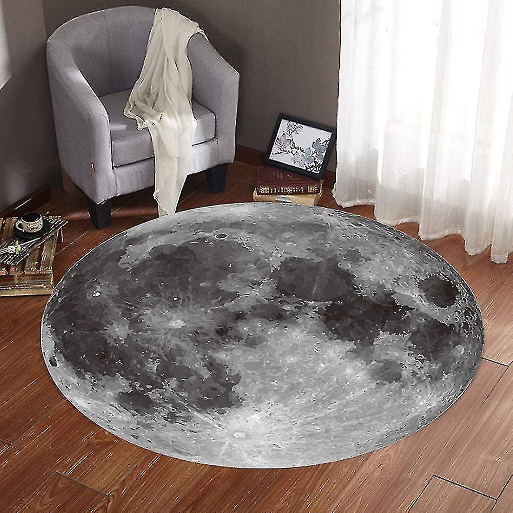 Non-slip Round Mat For Bedroom， Soft Circle Rugs For Kids Room Fur Rugs Shaggy Circular Rugs