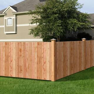 Outdoor Essentials 58 in. x 3-12 in. x 3-12 ft. Western Red Cedar Flat Top Fence Picket (27-Pack) 239671