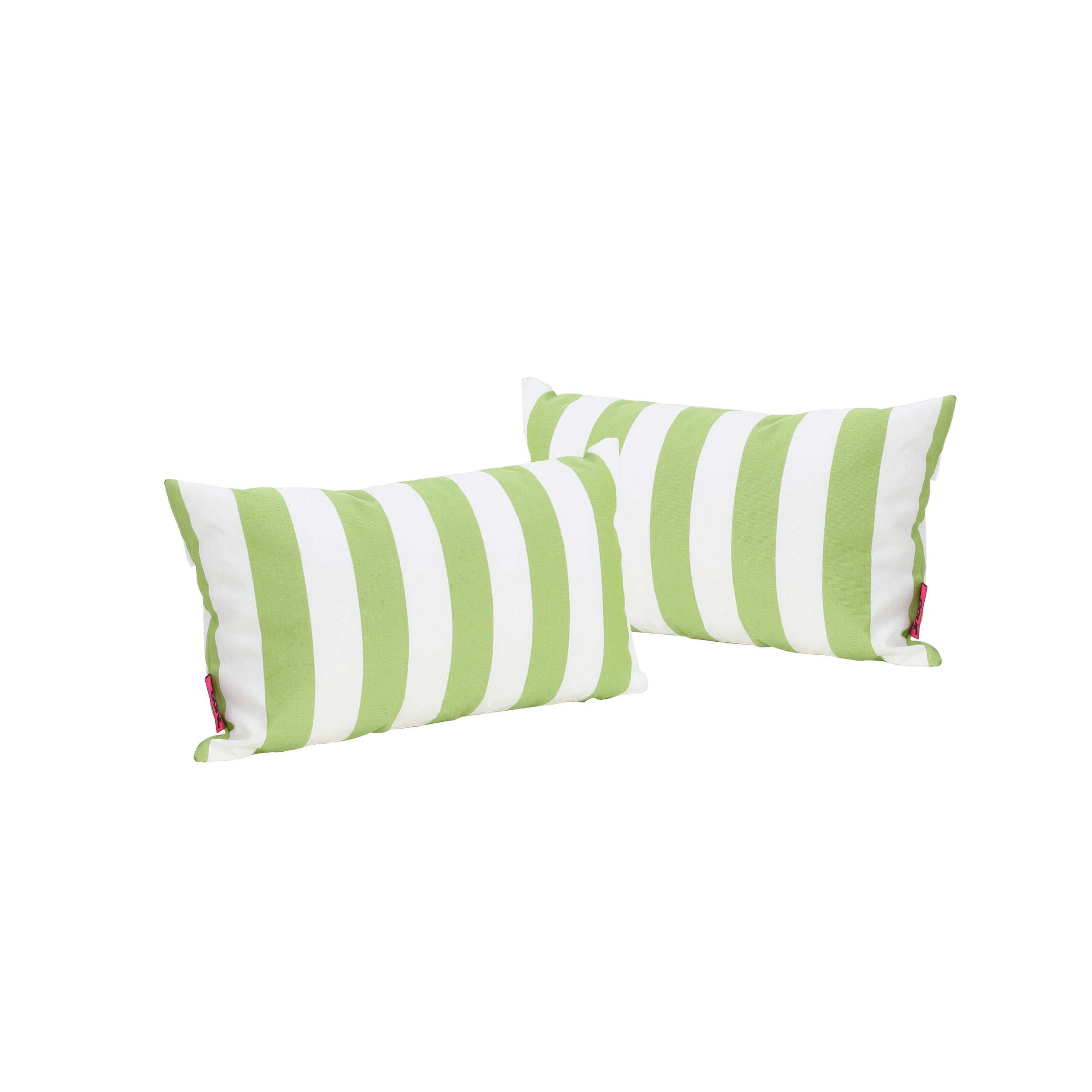 La Mesa Indoor Striped Water Resistant Rectangular Throw Pillow