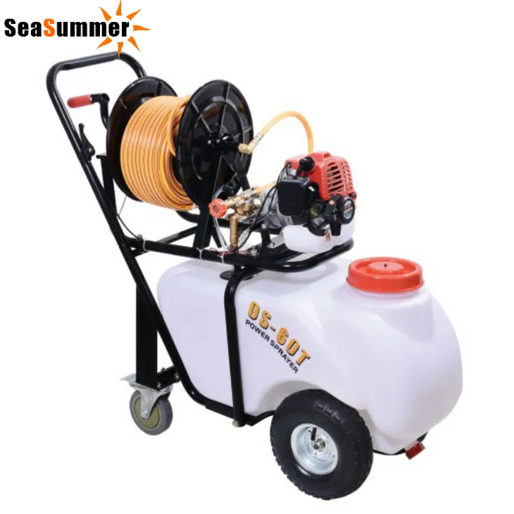 Seasummer High Quality 2 Stroke Gasoline Engine Sprayer OS P30T OS P60T  Power Sprayer 30L 50L