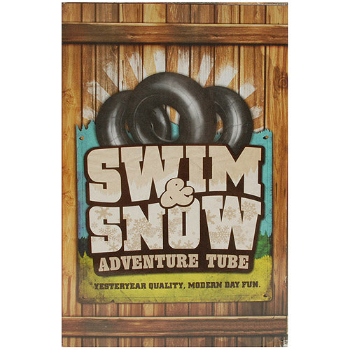 Trans American Rubber Swim and Snow Adventure Tube