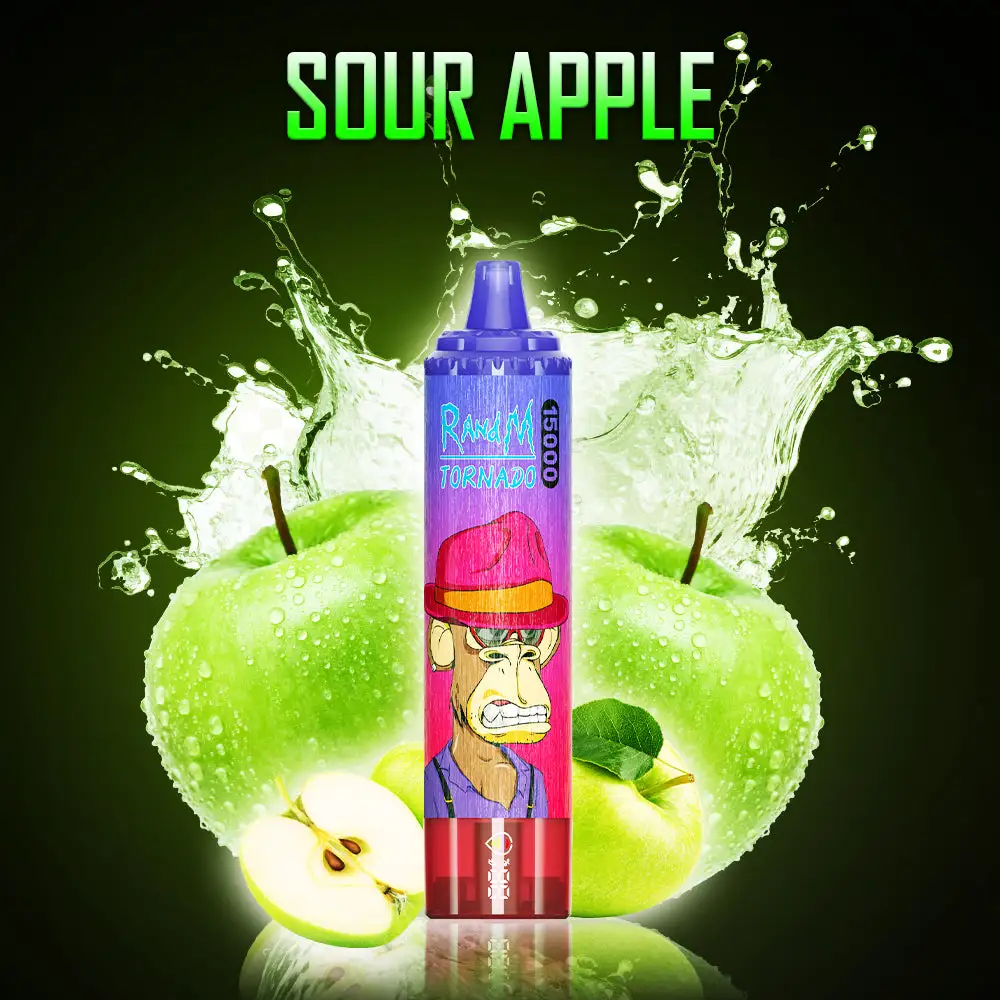 Fumot Tornado 15000 Puffs - Sour Apple