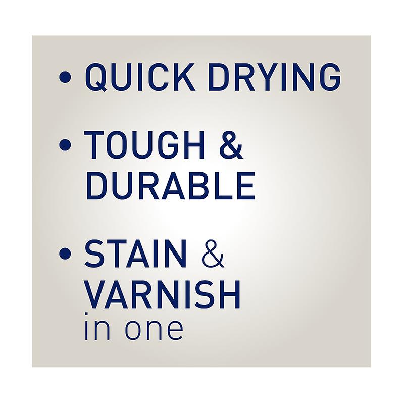 Dulux Woodsheen Stain andamp; Varnish 250ml Warm Maple