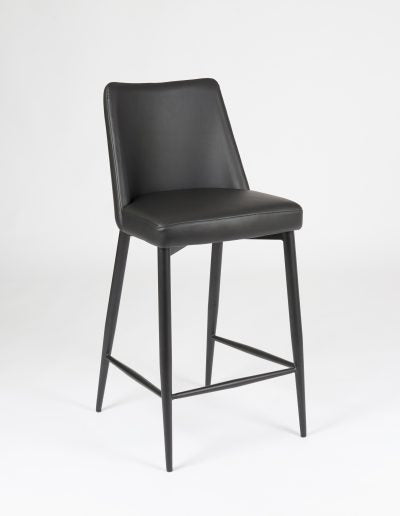 Phil Stool in Black Seating