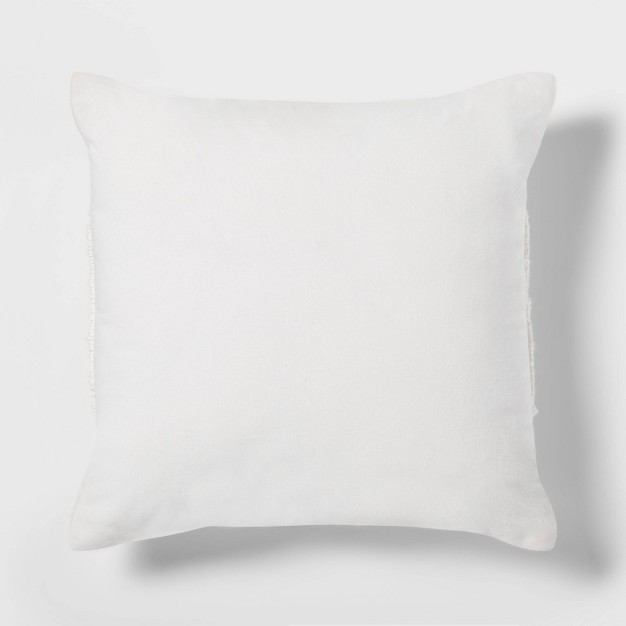 Modern Tufted Square Throw Pillow