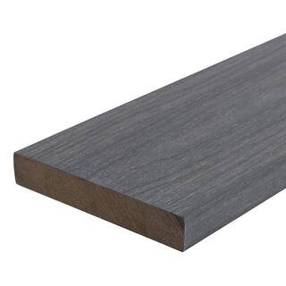 NewTechWood UltraShield Natural Cortes Series 1 in. x 6 in. x 8 ft. Westminster Gray Solid Composite Decking Board (10-Pack) US07-8-LG-10