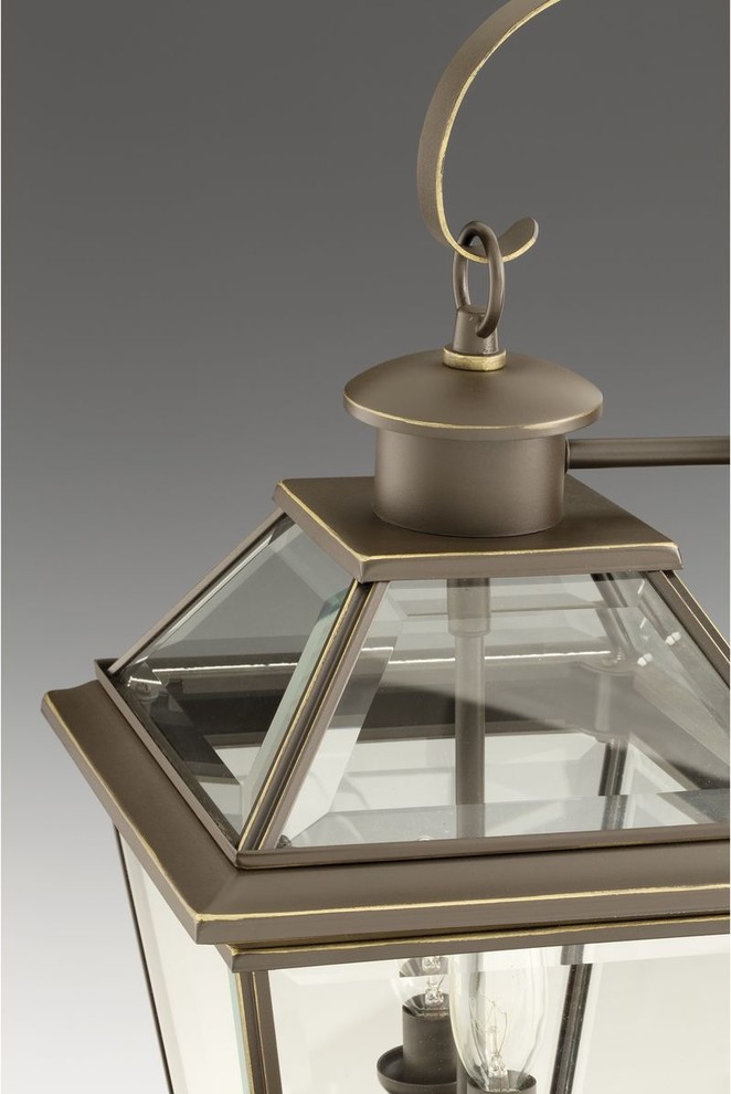 Burlington 2 Light Post Lantern   Traditional   Post Lights   by Progress Lighting  Houzz