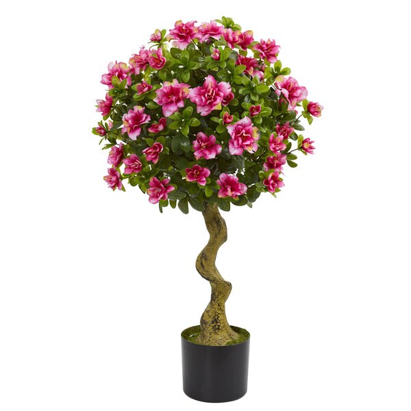 3' Azalea Artificial Topiary Tree