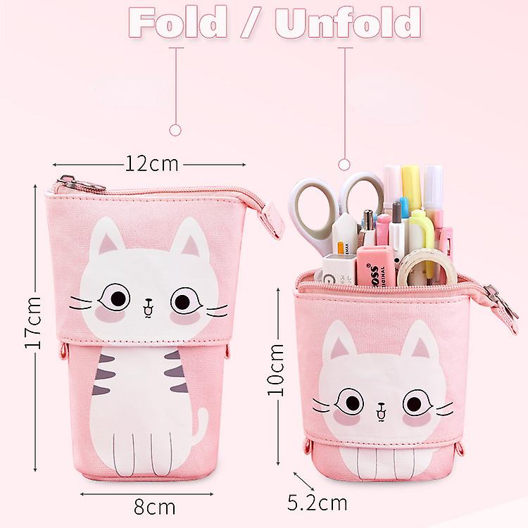 Retractable Pull Down Pencil Case Pencil Holder Pencil Stationery Box